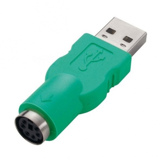 ADAPT. USB MACHO A PS2 HEMBRA JA119A