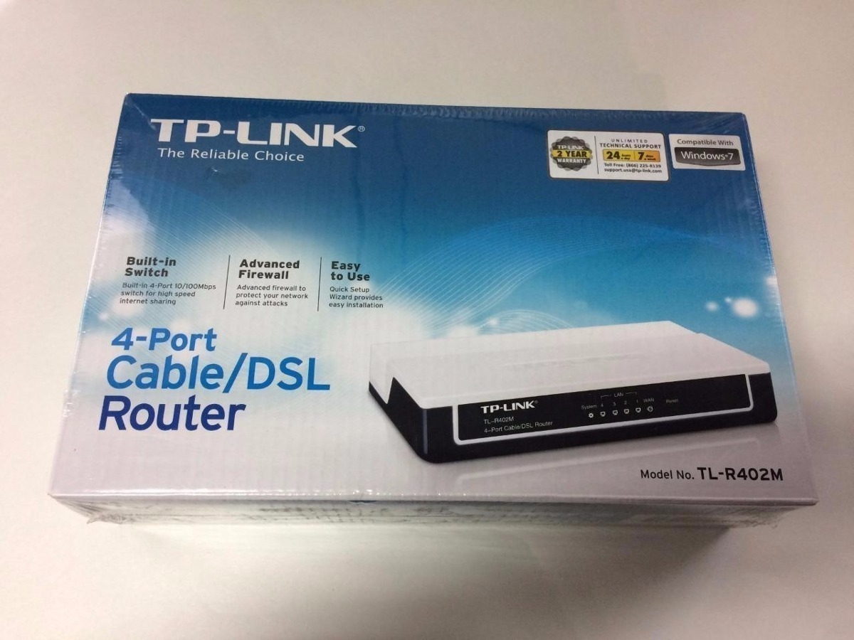 ROUTER TPLINK C/CABLE TLR402N *